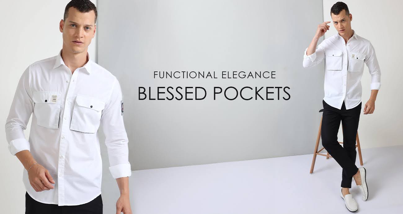 Comfortable, Right! Why Not Wear On Repeat These Double Pocket Cargo Shirts?