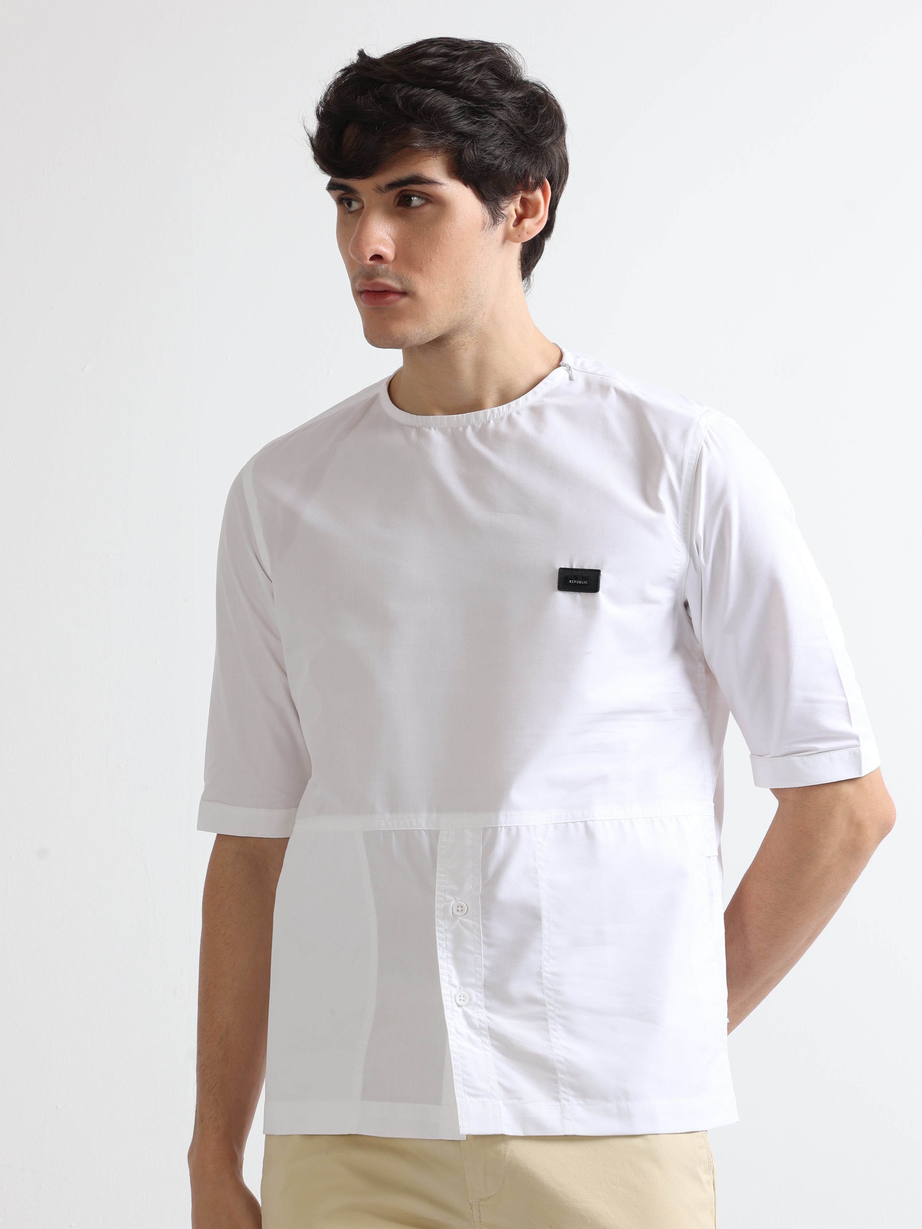 POCKET & CREW 2PACK SS T-SHIRT (WHITE) トップス POCKET & CREW