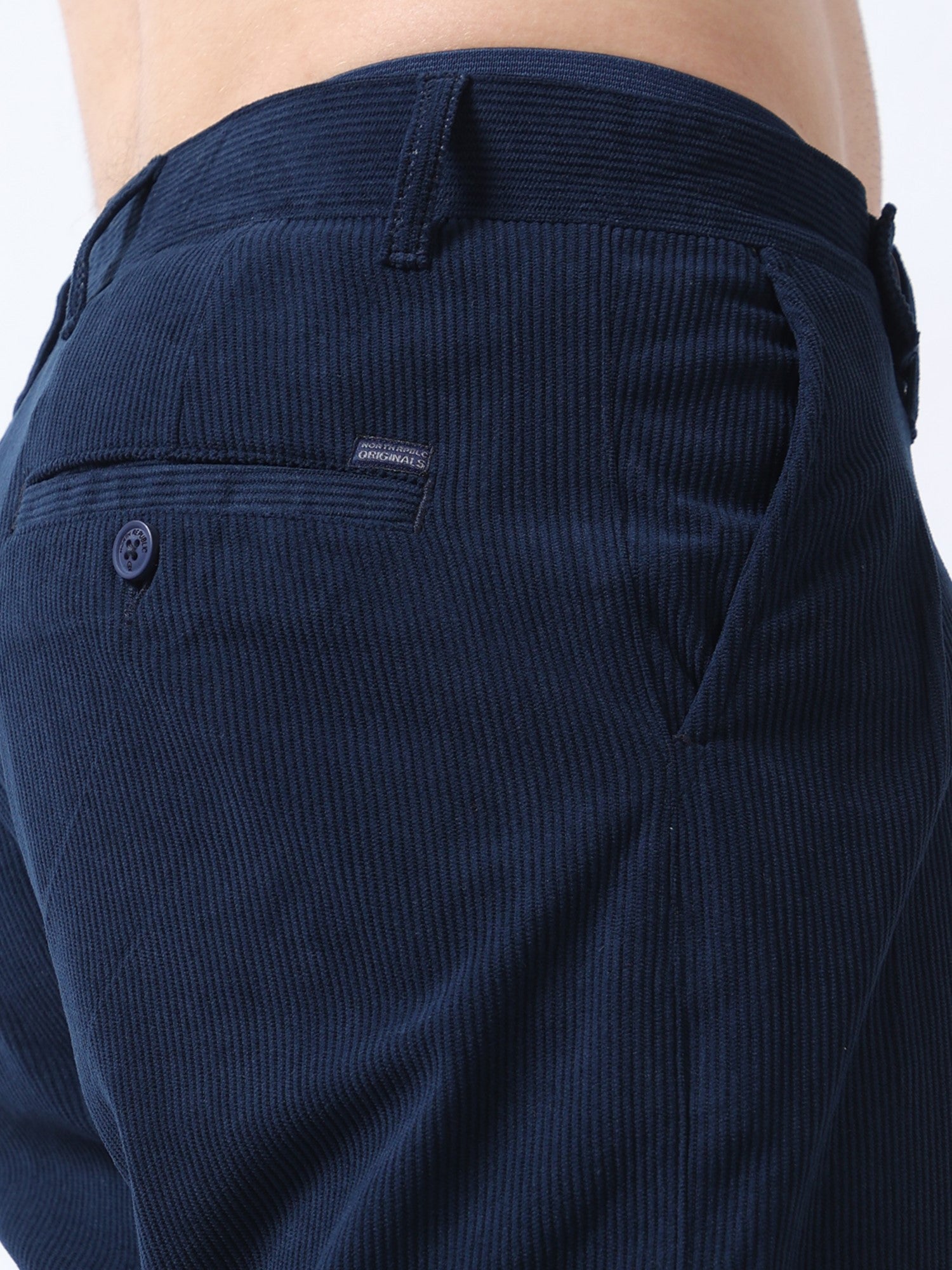 Navy Relaxed Fit Men's Baggy Pant 