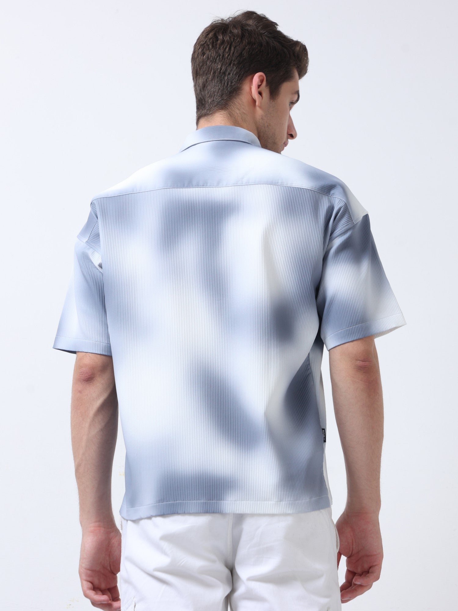 Light Ash Men's ChromaPalette Drop Shoulder Shirt