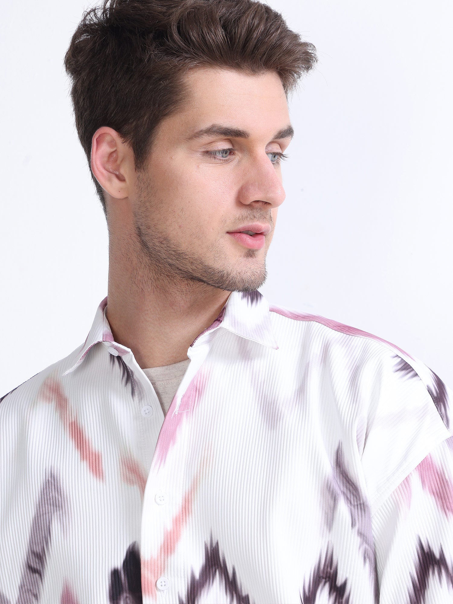 White Rust Men's Chromablend Drop Shoulder shirt 