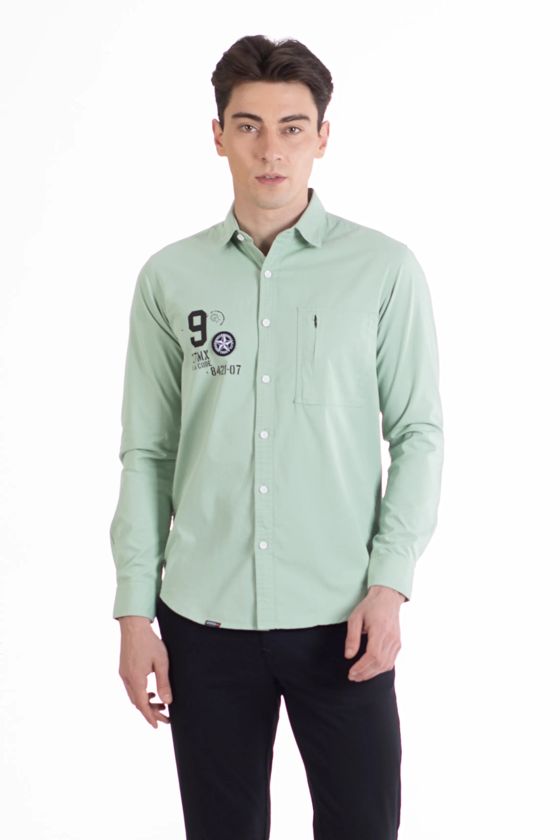 Buy Chest Printed Shirt Online.