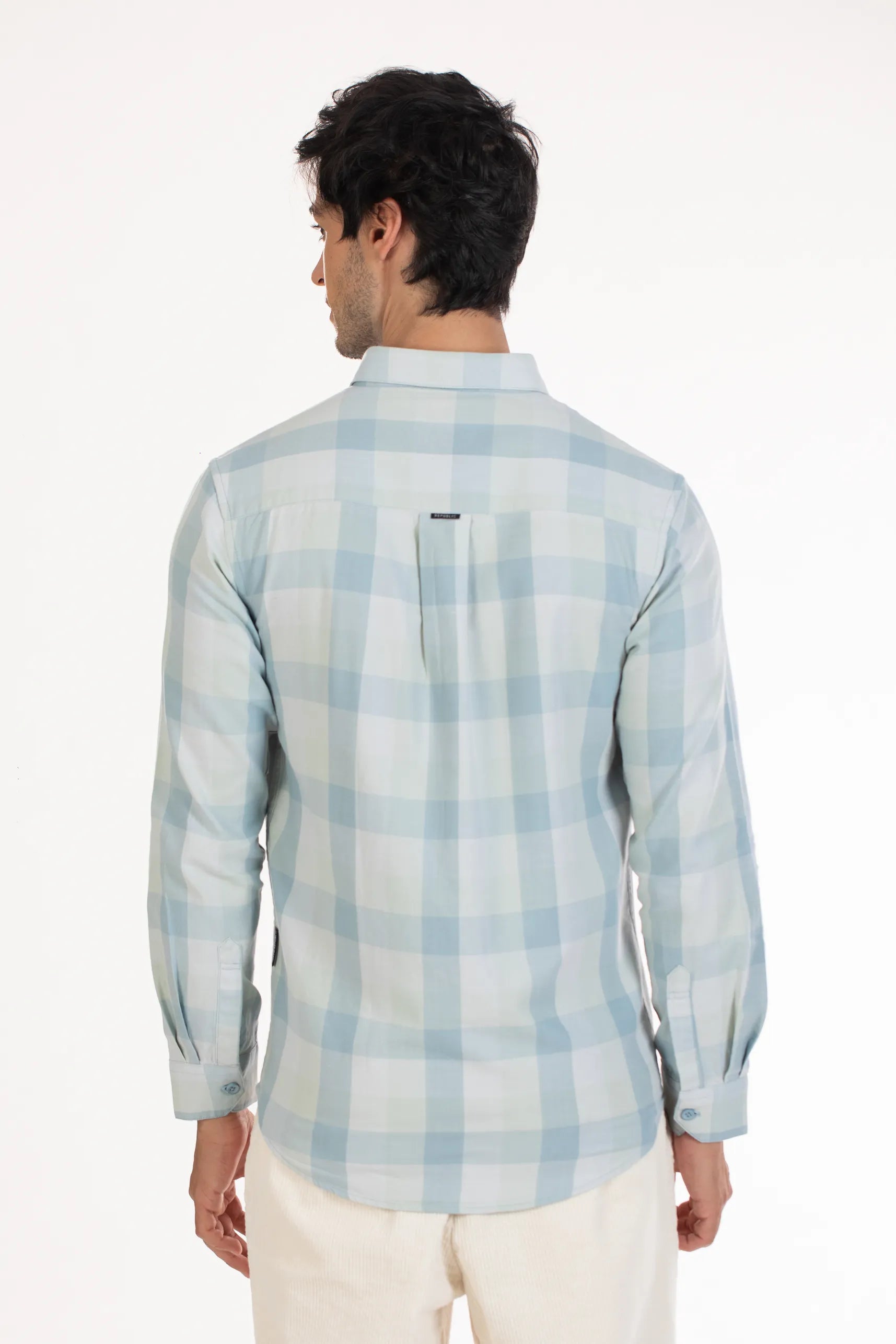 Buy Checkerboard Double Pocket Checks Shirt Online.