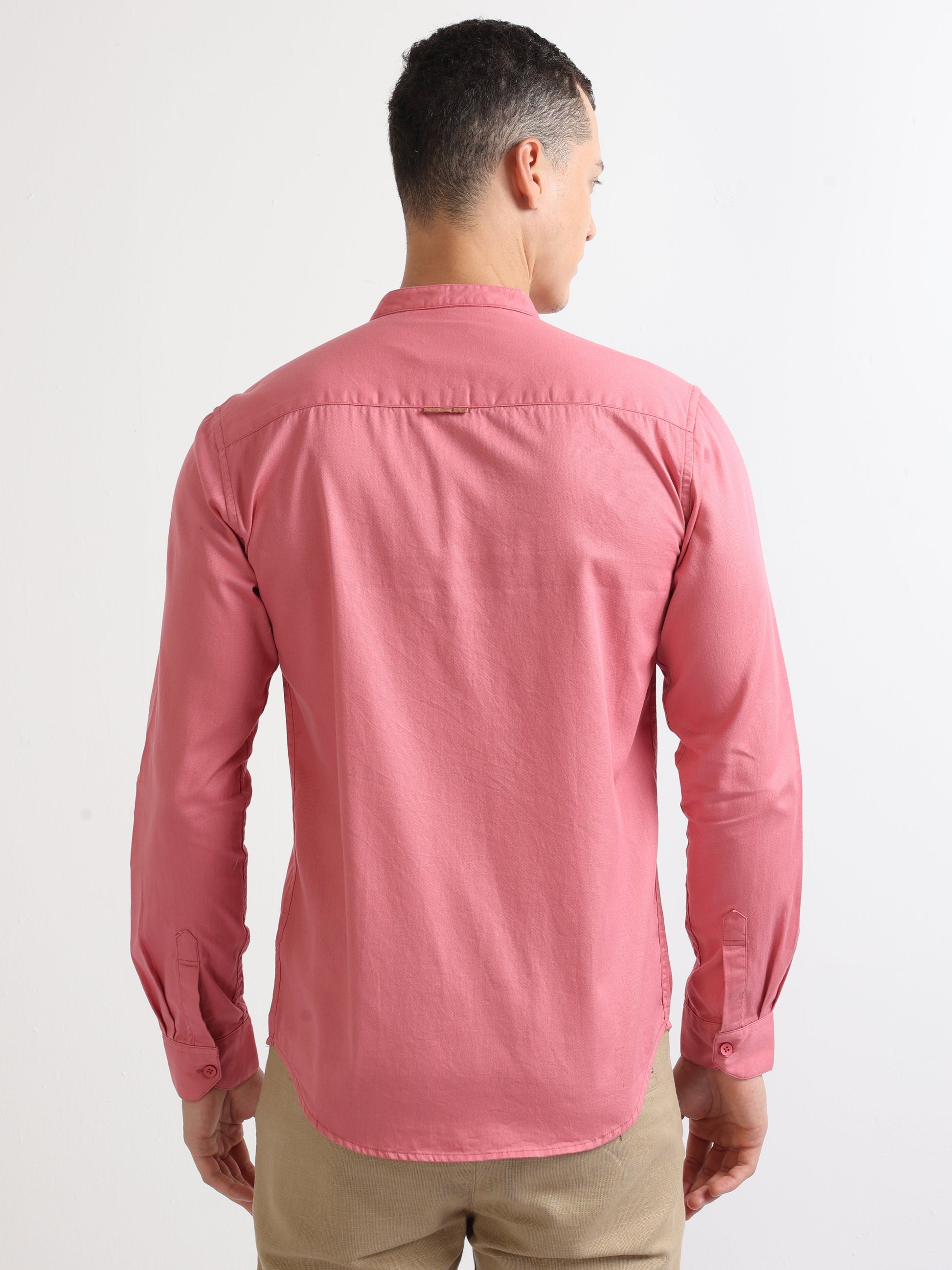 Buy Chinese Collar Fashionable Double Pocket Shirt Online.