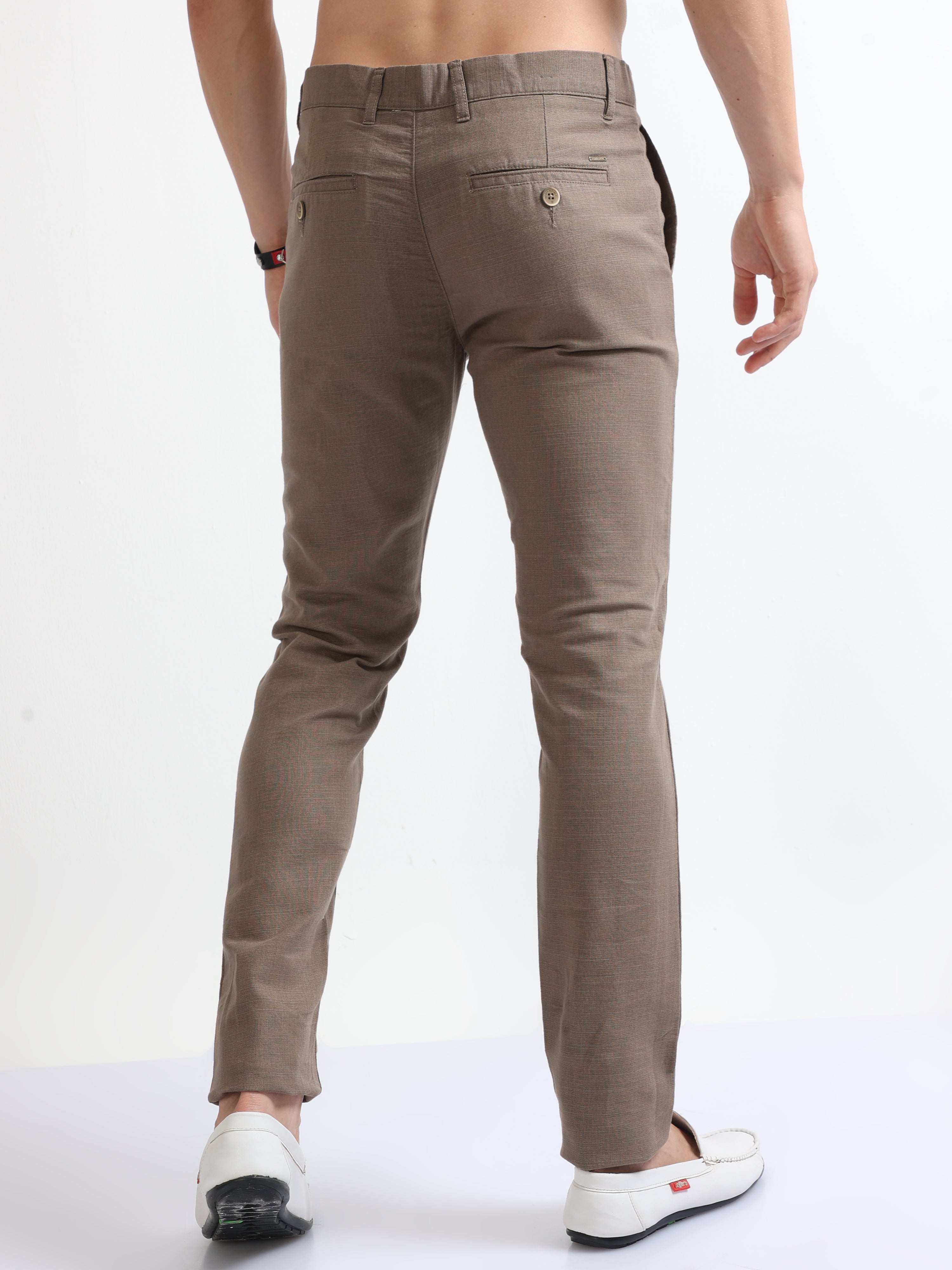 Light Brown Drawstring Cuffed Cargo Trousers | New Look