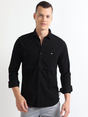 Buy Double Pocket Stylish Mens Shirt Online.
