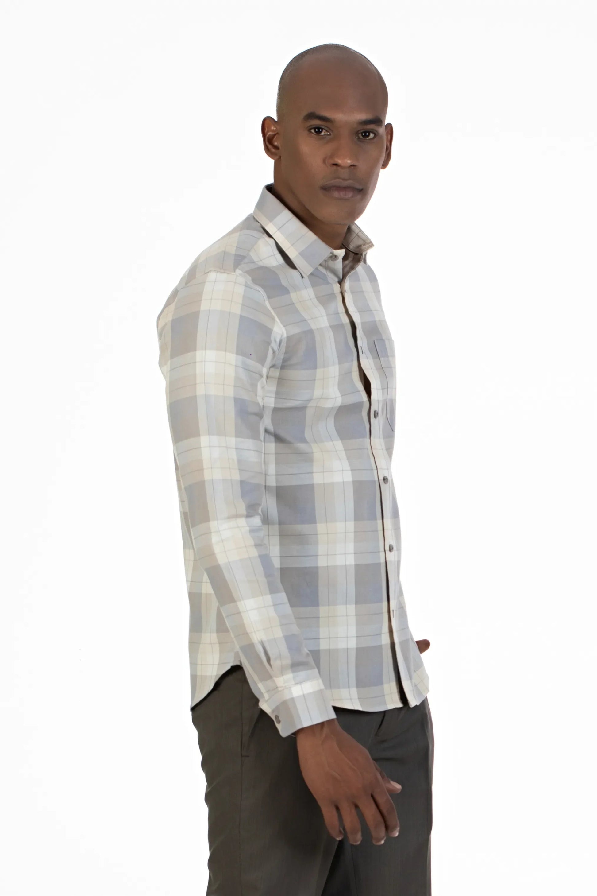 Mens checkerboard shirt sales