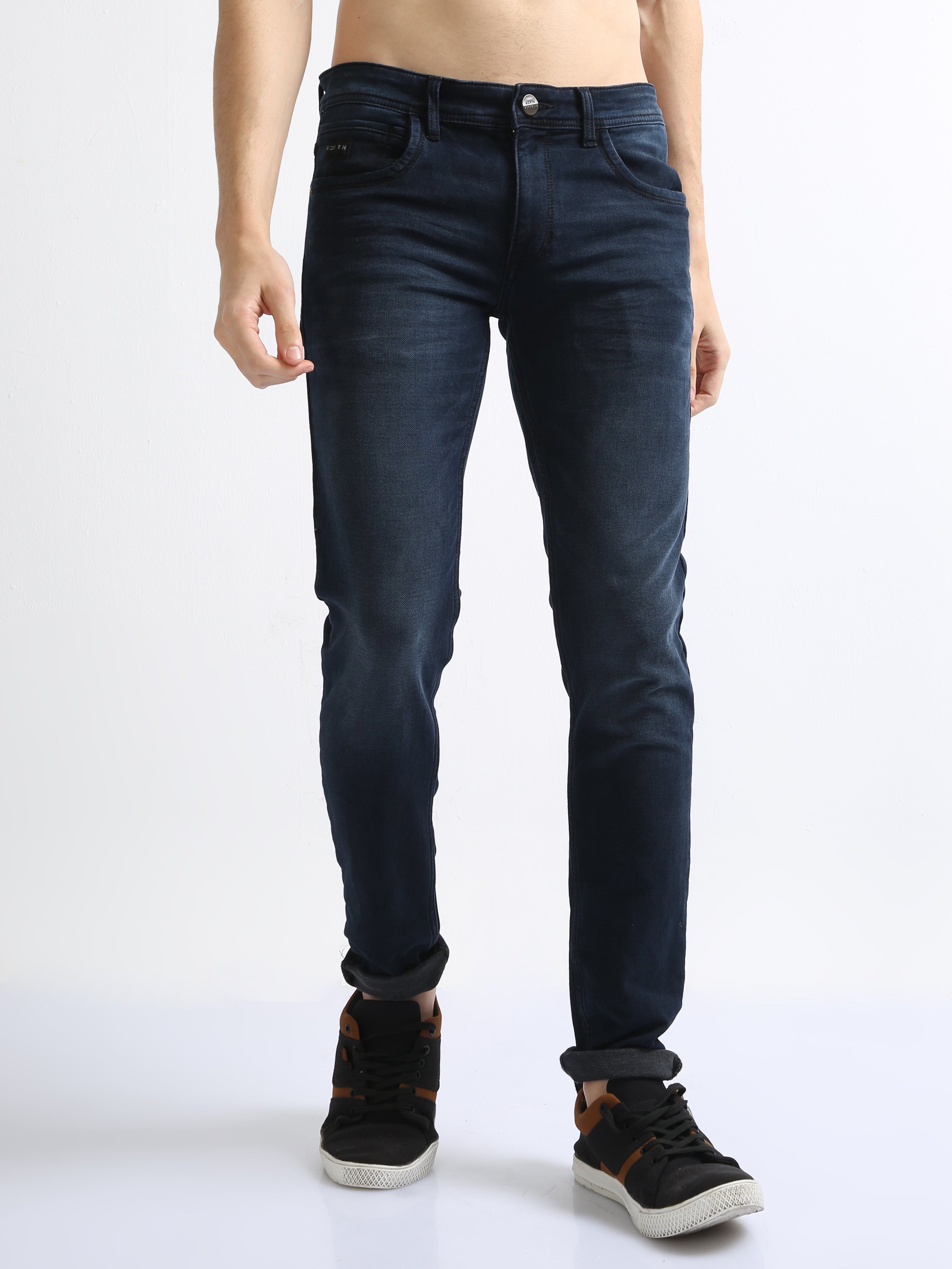 New Faded Jeans Blue Jeans For Mens at Rs.650/Piece in munger offer by  Falak Fashion