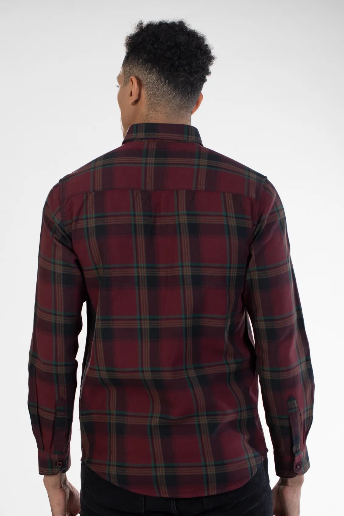 Buy Flannel Checks Twill Shirt Online.