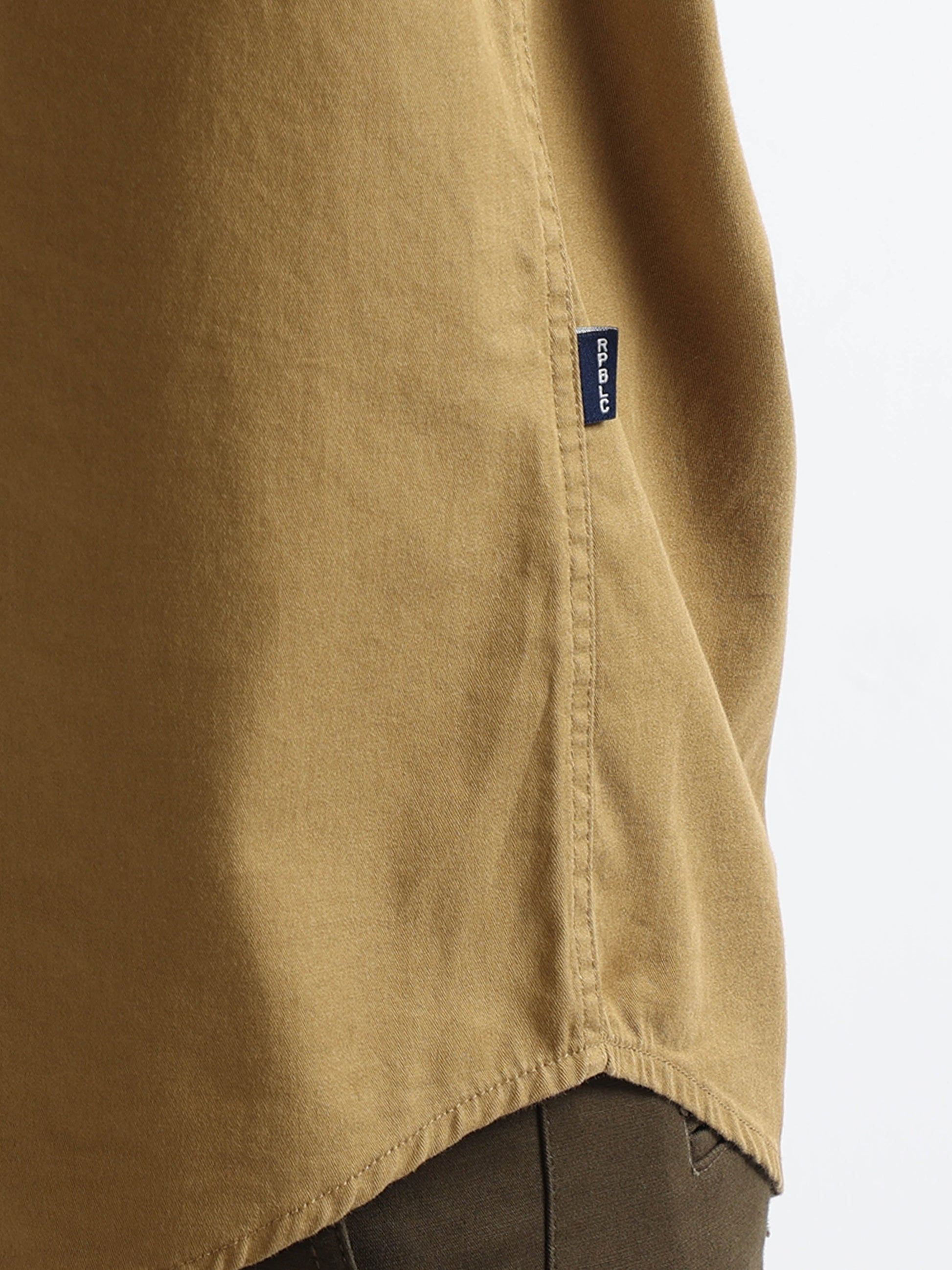 Buy Hidden Placket Stylish Single Pocket Mens Shirt Online.