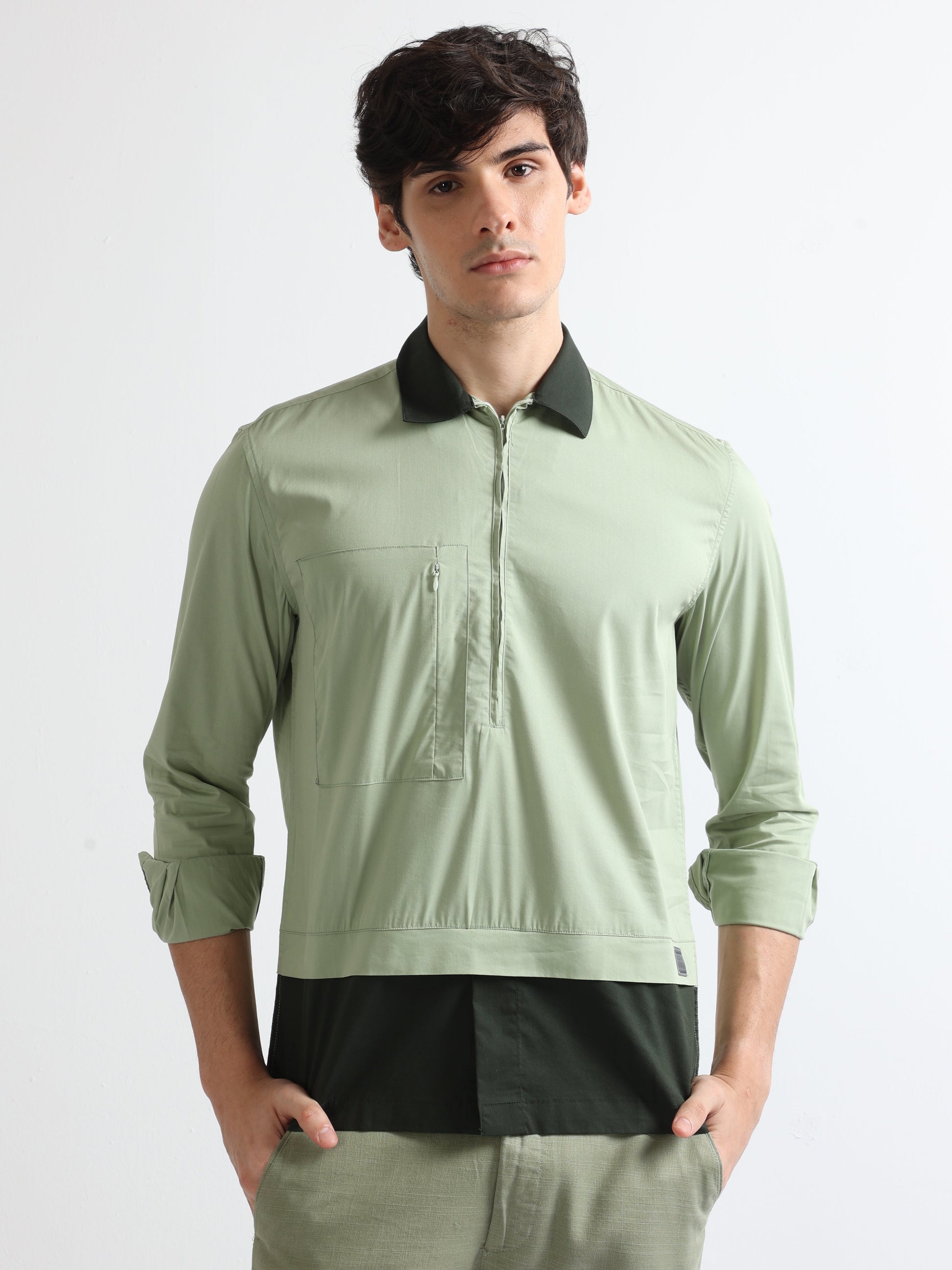 Buy Kurta Open Collar Mens Shirt Online.
