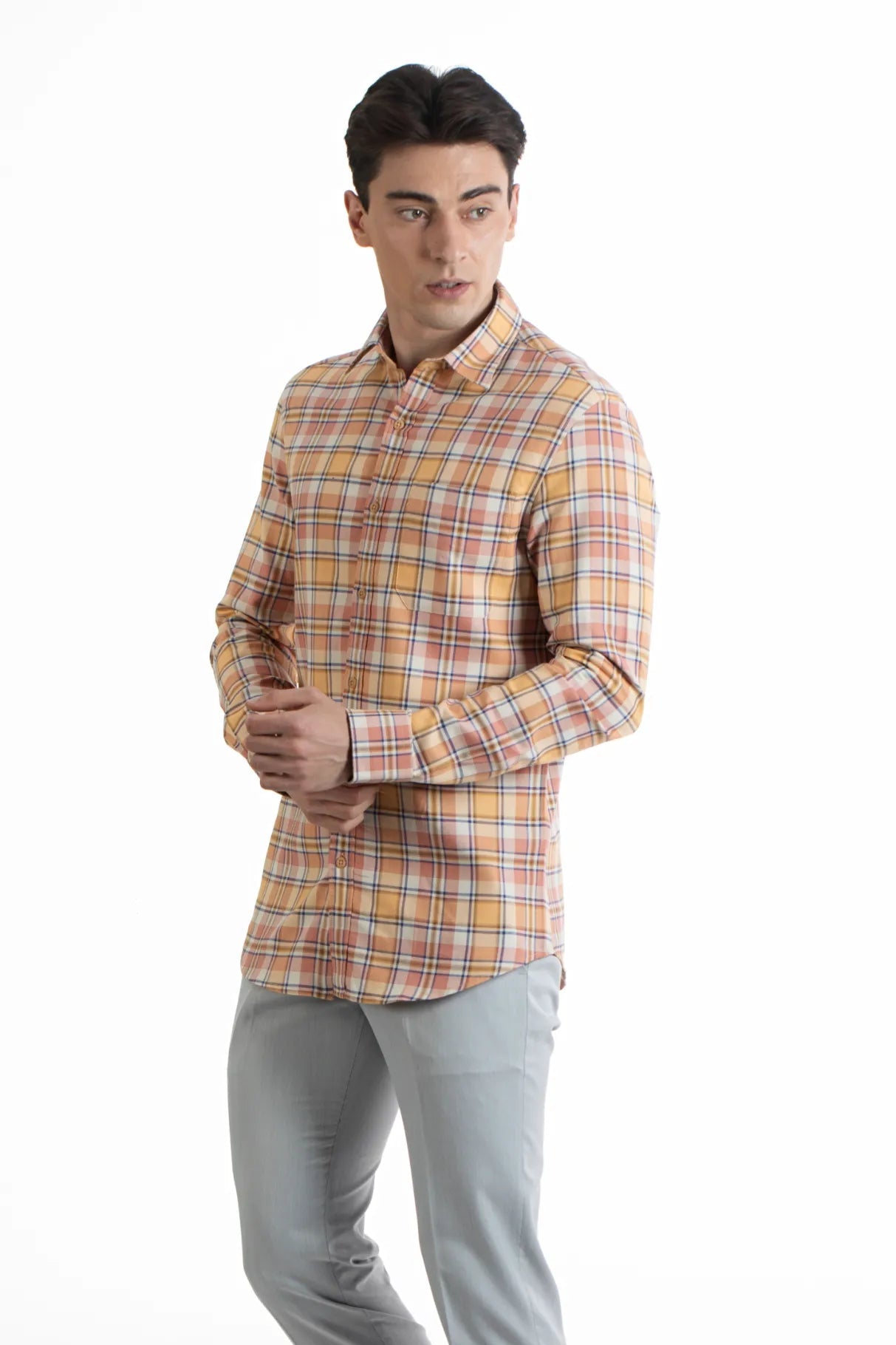 Buy Madras Checks Oxford Shirt Online