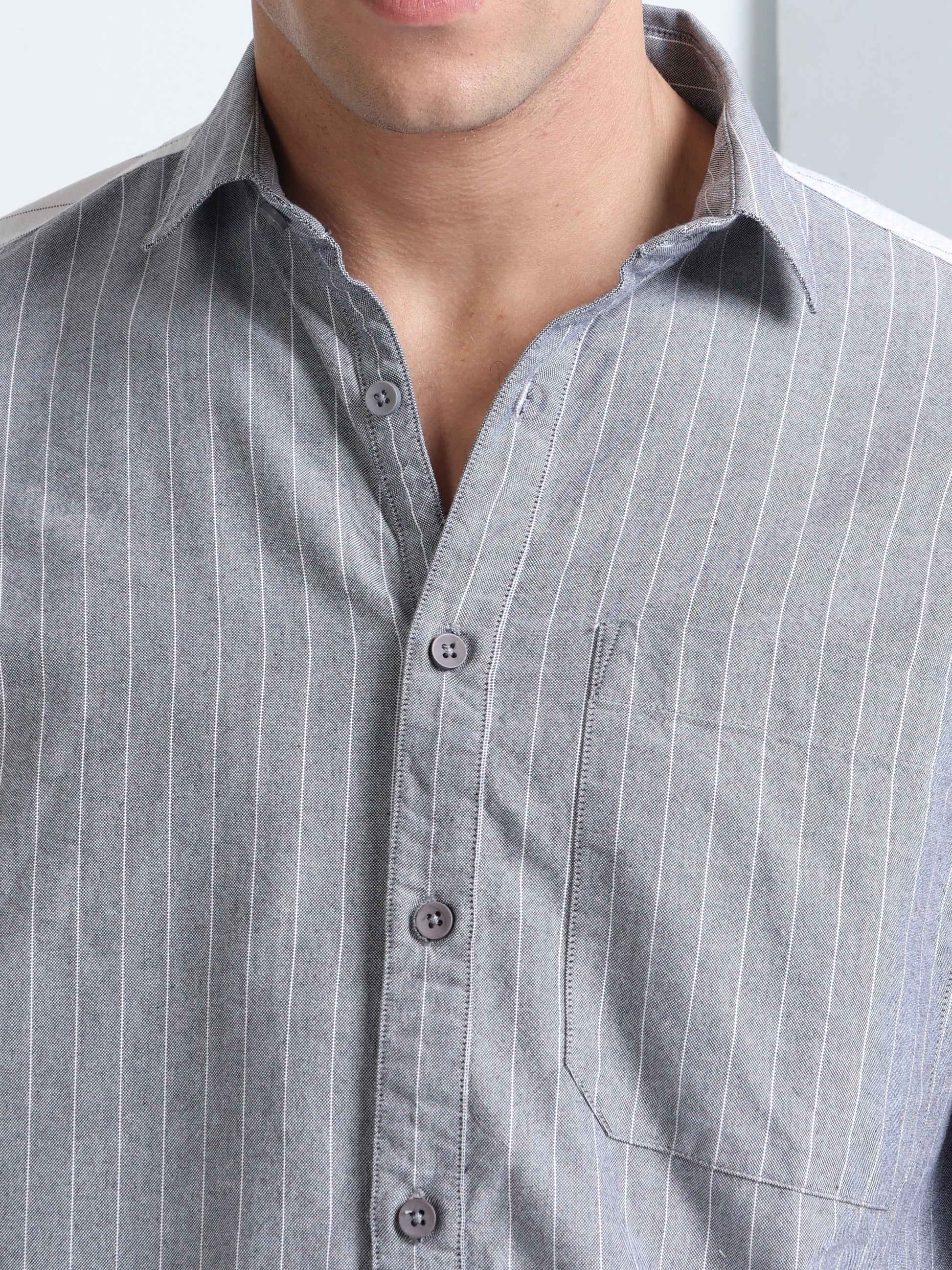 Buy Panel Stylish Full Sleeve Shirt For Men Online.