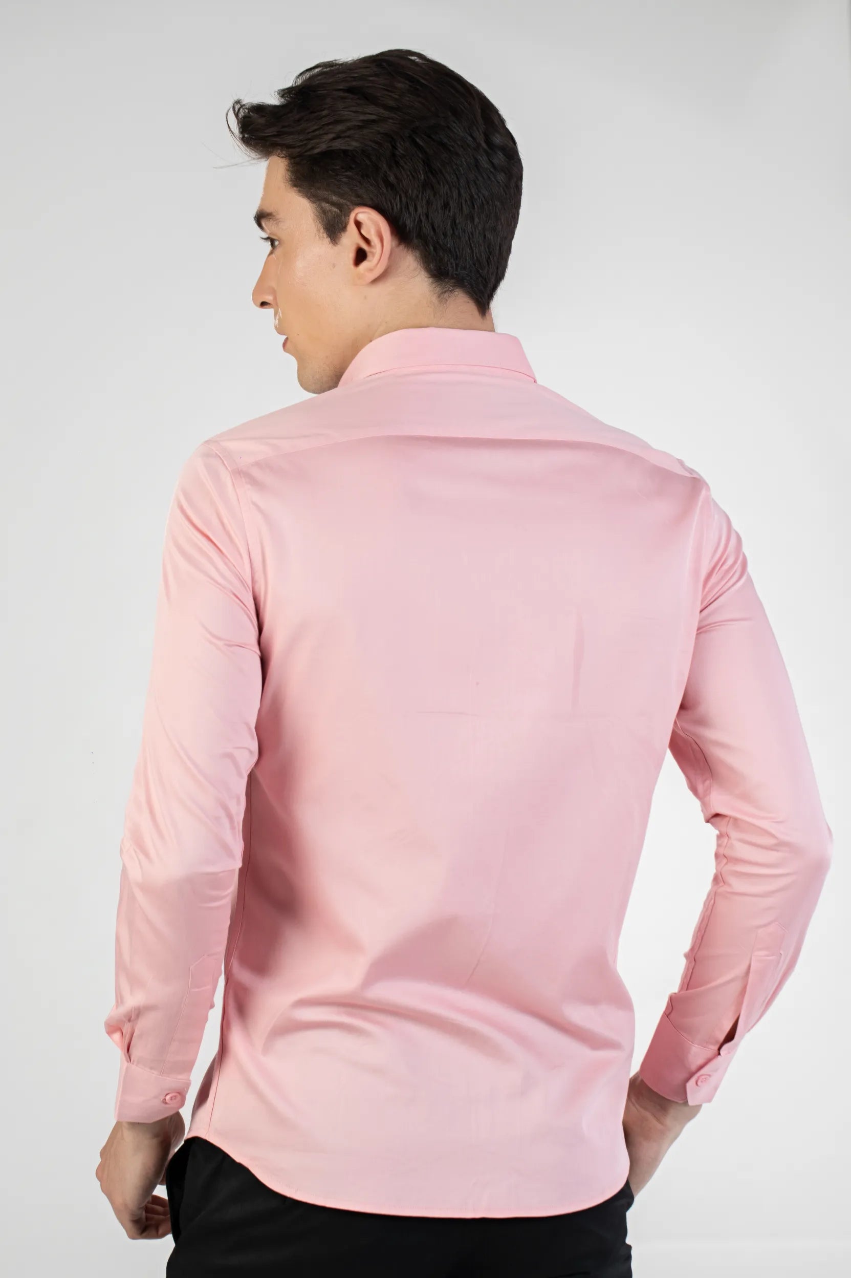 Buy Premium Satin Stretch Shirt Online.