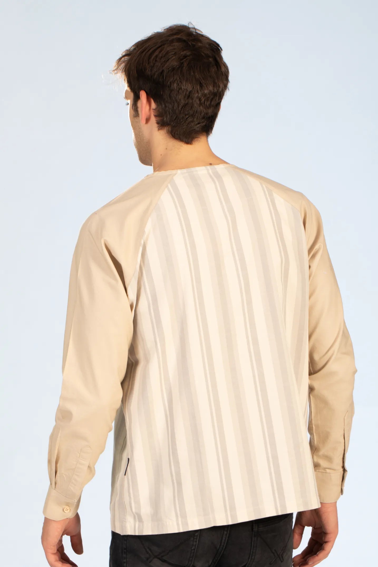 Buy Raglan Striped Shirt Online.