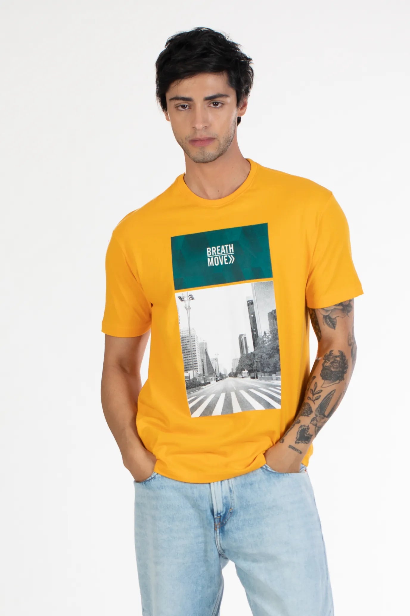Buy Round Neck Graphic T-Shirt Online
