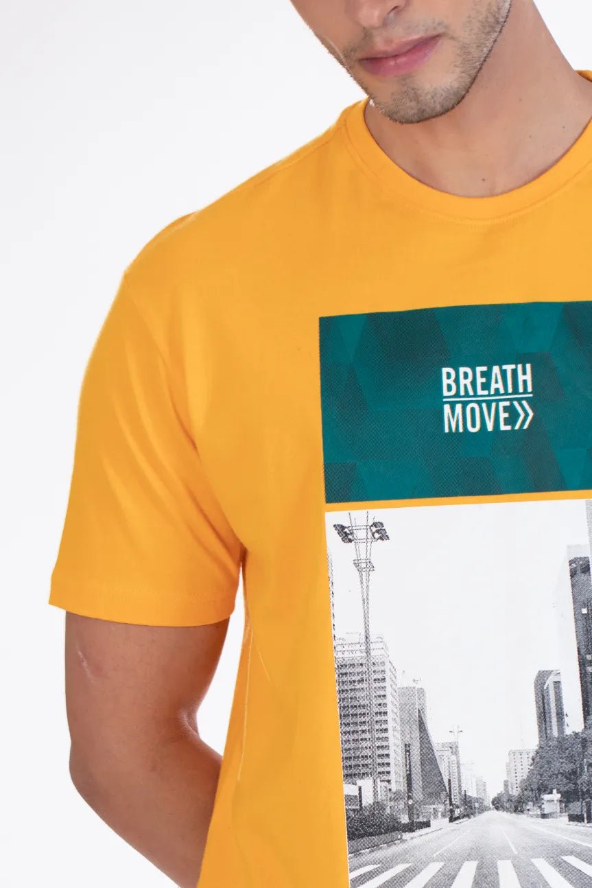 Buy Round Neck Graphic T-Shirt Online