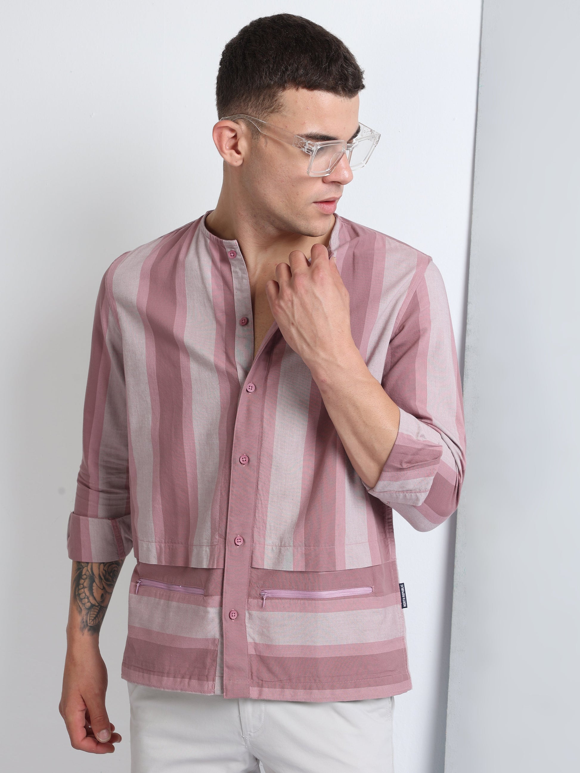 Buy Smart Casual Crew Neck Shirt Online