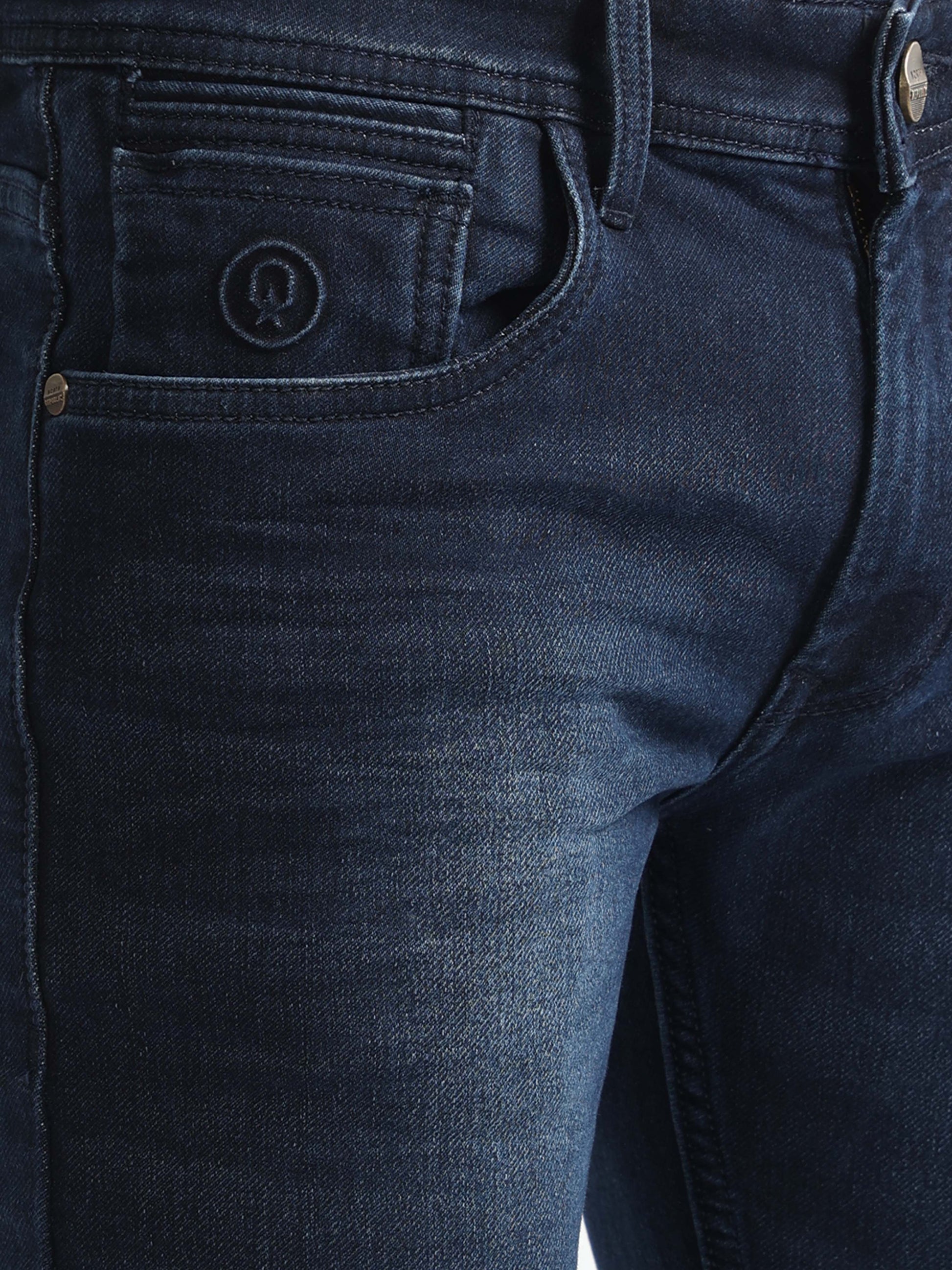 Mid Wash Twill stretch Men's Denim Jeans