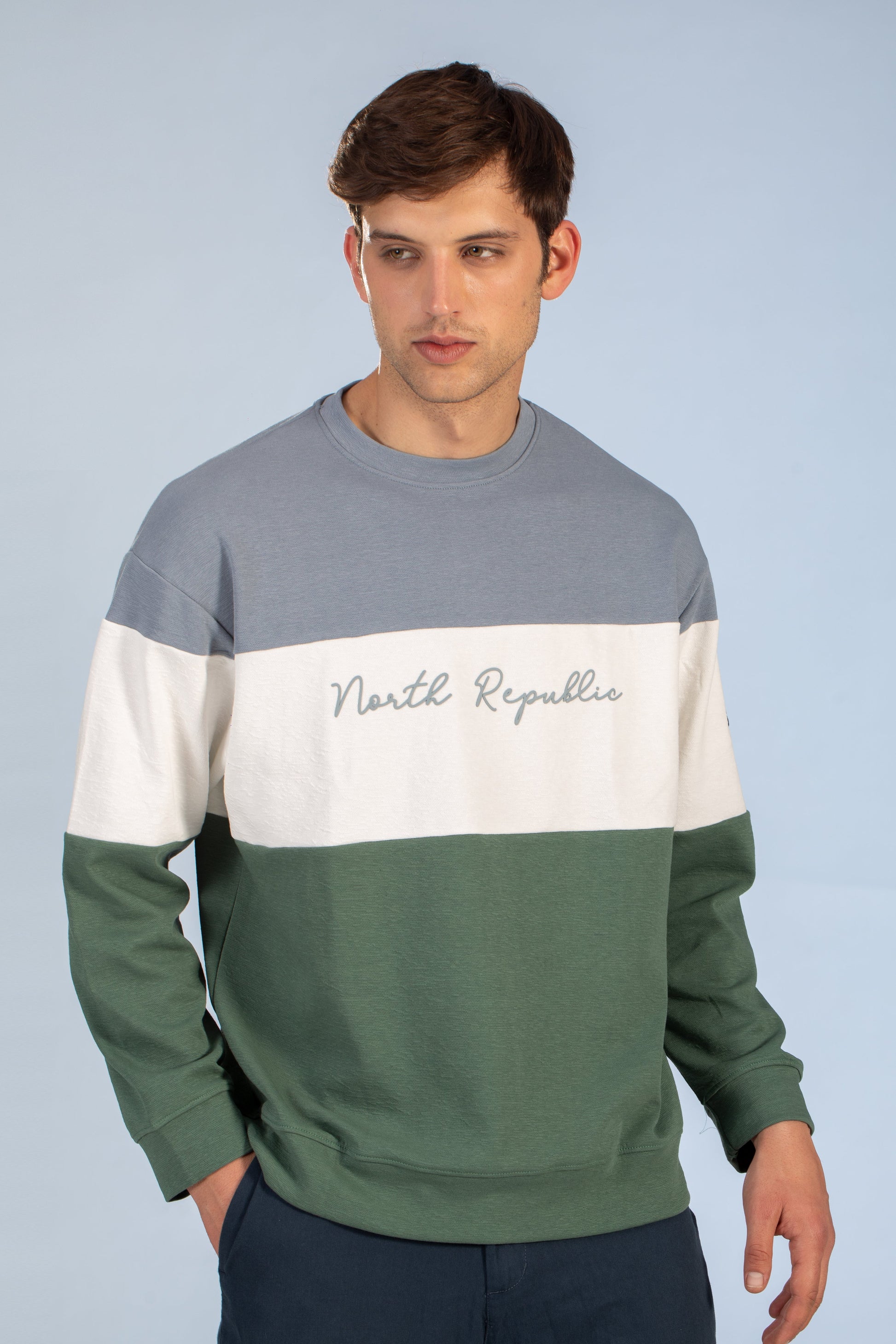 Tri-Tone Threads GWG Graphic Textured Men's Sweatshirts