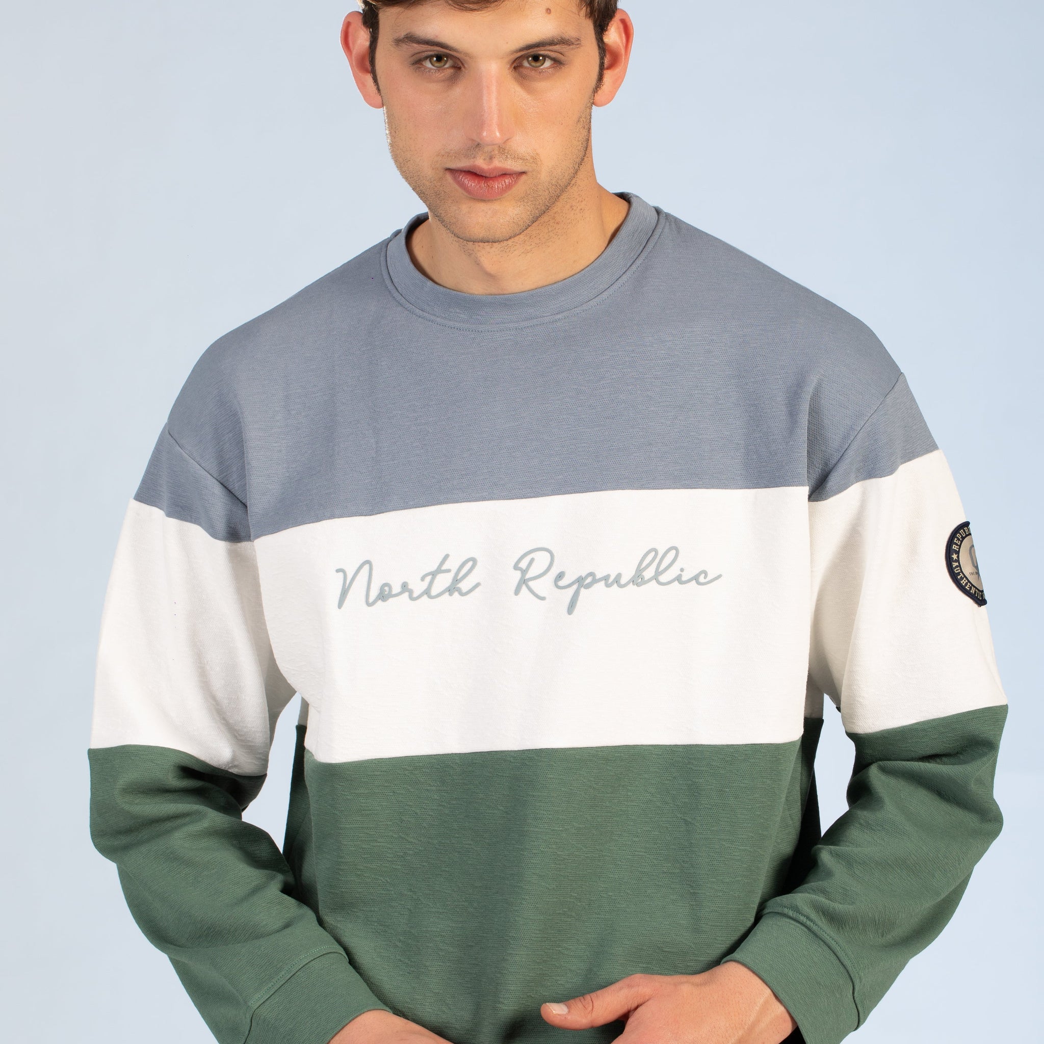 Tri-Tone Threads GWG Graphic Textured Men's Sweatshirts