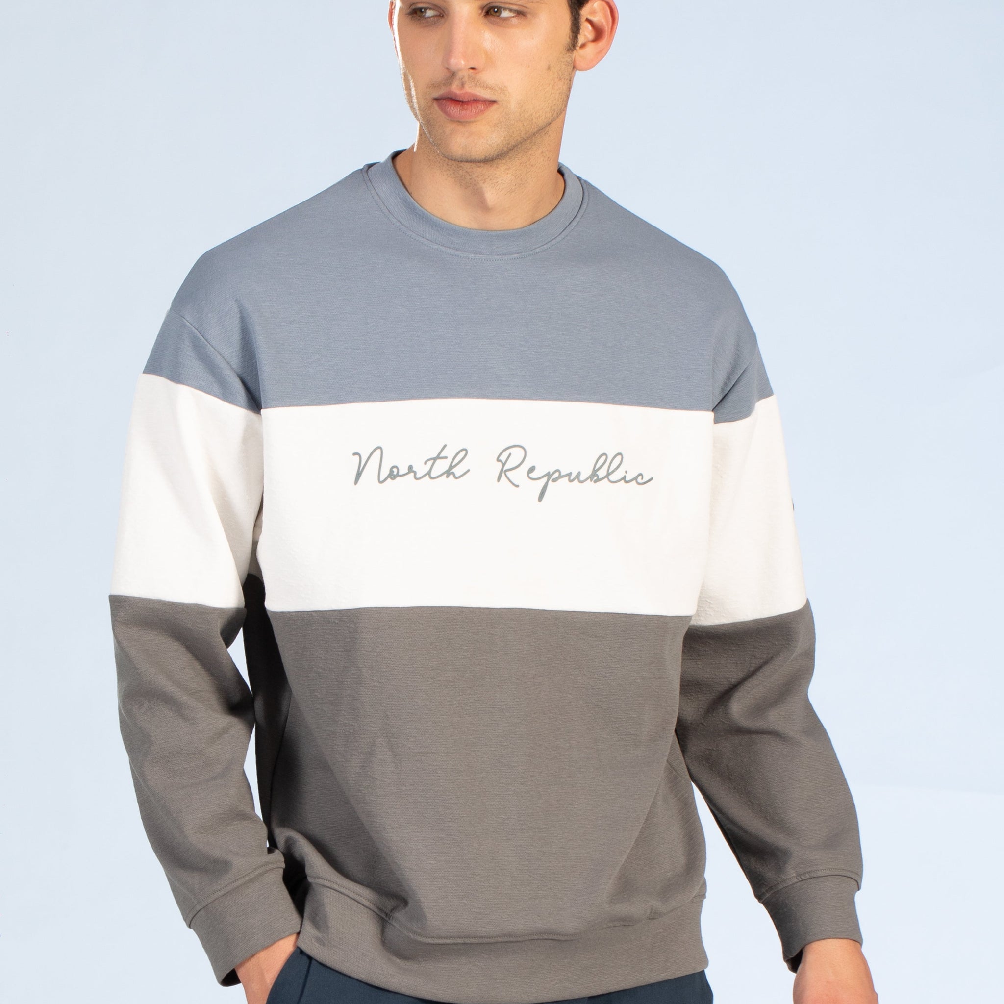 Tri-Tone Threads GWLG Graphic Textured Men's Sweatshirts