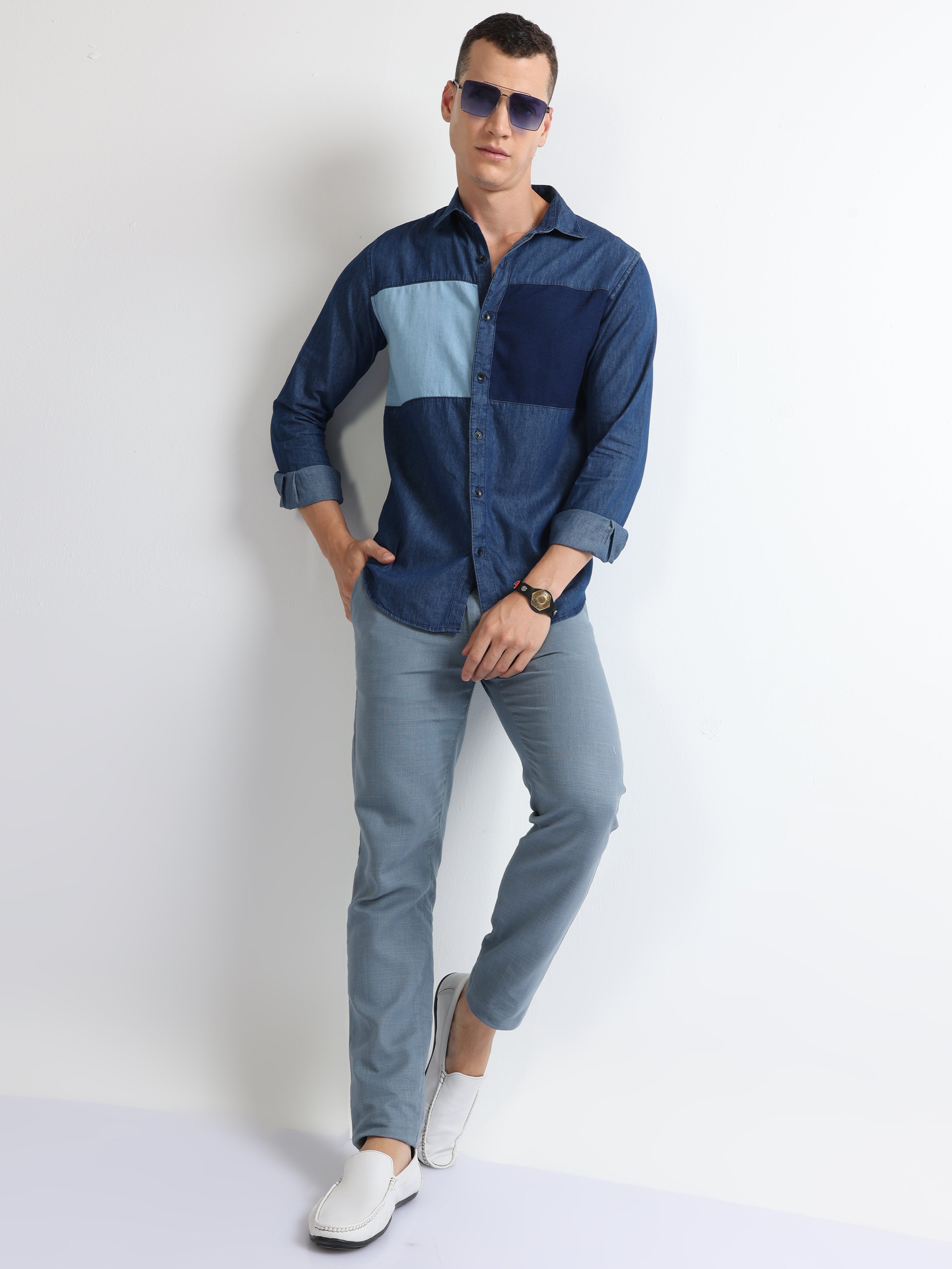 20+ Blue Jeans Matching Shirt Ideas for Men 2023