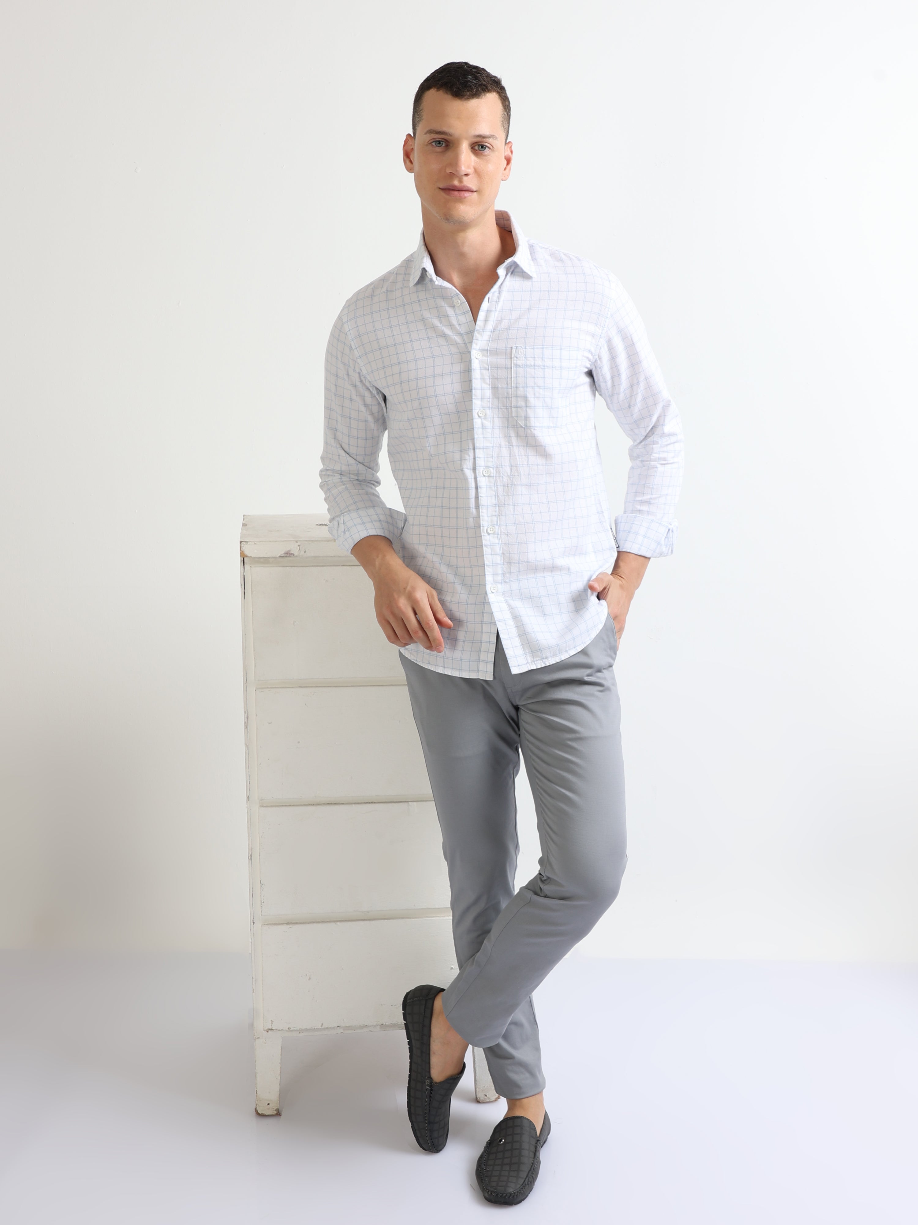 Chambray and White for Fall - C'est Bien by Heather Bien